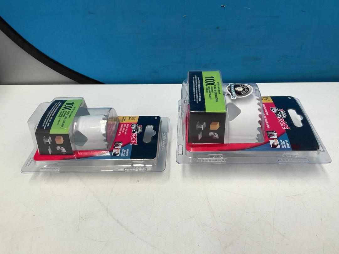Photo '5' of 2x Blu-Mol Xtreme Quickcore Holesaws - 1x 38mm and 1x 64mm Photo '5' of 2x Blu-Mol Xtreme Quickcore Holesaws - 1x 38mm and 1x 64mm