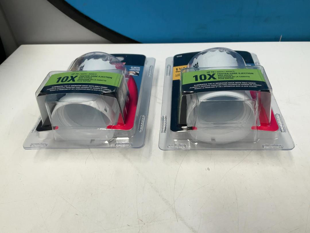 Photo '4' of 2x Blu-Mol Xtreme Quickcore Holesaws - 2x 44mm Photo '4' of 2x Blu-Mol Xtreme Quickcore Holesaws - 2x 44mm