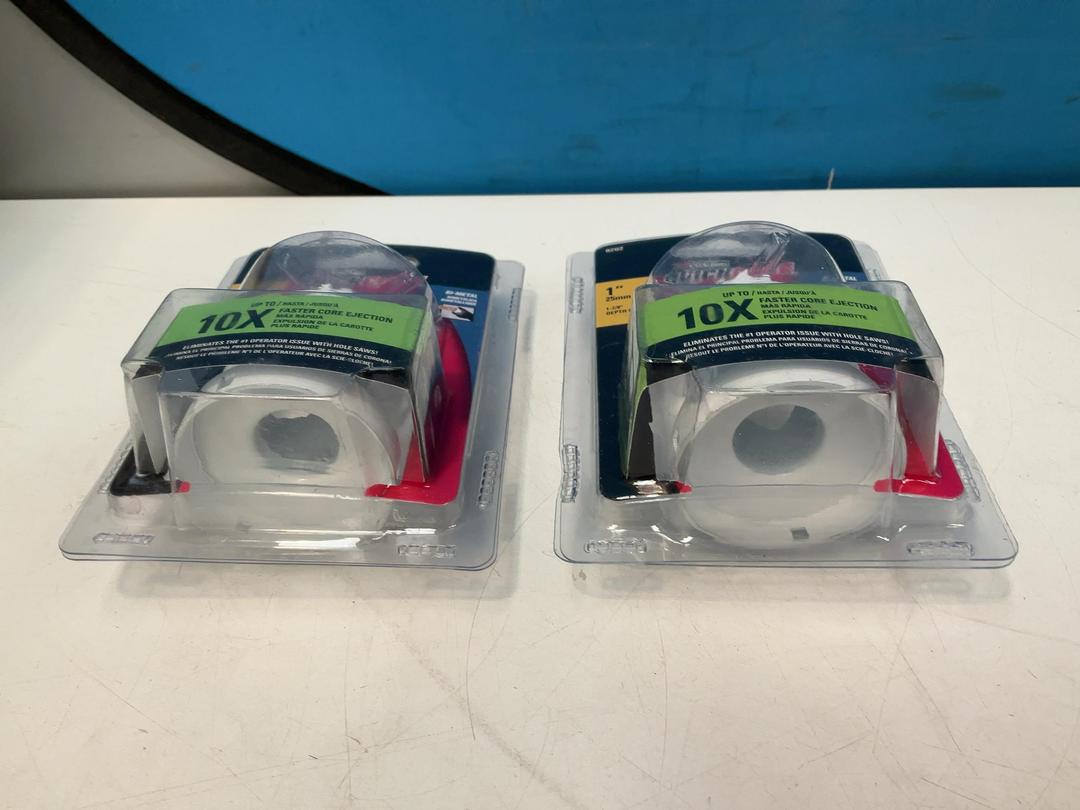 Photo '4' of 2x Blu-Mol Xtreme Quickcore Holesaws - 2x 25mm Photo '4' of 2x Blu-Mol Xtreme Quickcore Holesaws - 2x 25mm