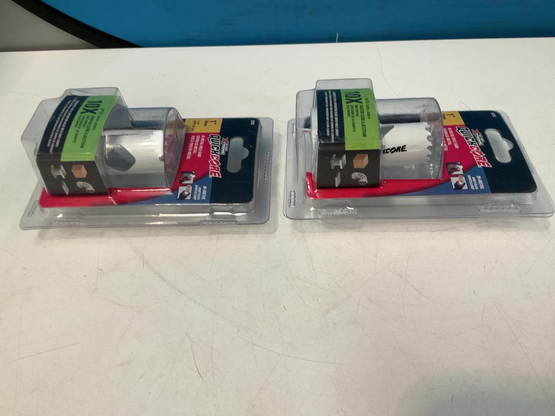 Photo '5' of 2x Blu-Mol Xtreme Quickcore Holesaws - 2x 25mm Photo '5' of 2x Blu-Mol Xtreme Quickcore Holesaws - 2x 25mm