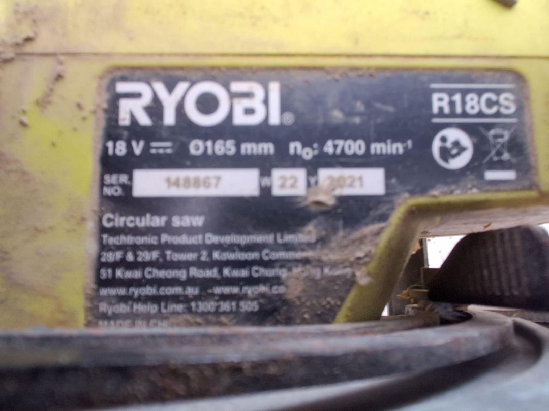 Photo '4' of Ryobi Circular Saw Photo '4' of Ryobi Circular Saw