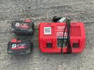Thumbnail '1' of Milwaukee Double Charger & 2x 9AH Batteries