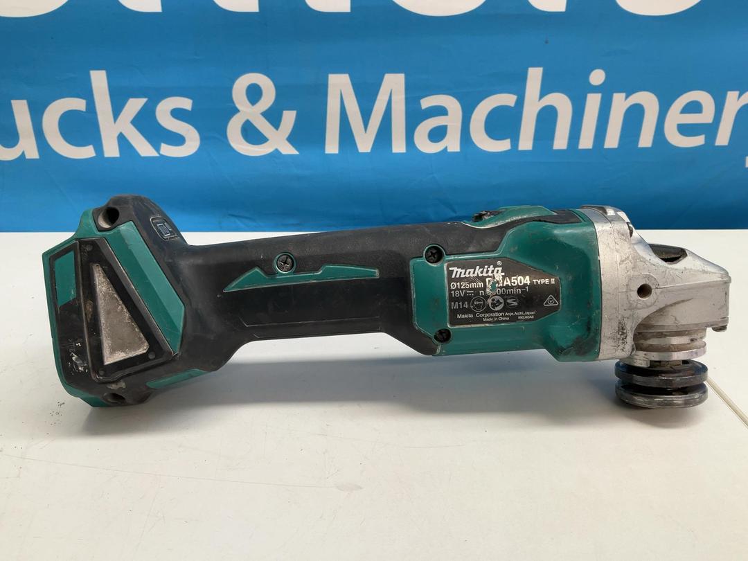 Photo '2' of Makita - 18V LXT Brushless 125mm Slide Switch Angle Grinder (Skin Only) Photo '2' of Makita - 18V LXT Brushless 125mm Slide Switch Angle Grinder (Skin Only)