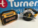 Thumbnail '1' of DeWALT - 165mm Circular Saw & Worksite Radio (Skins Only)