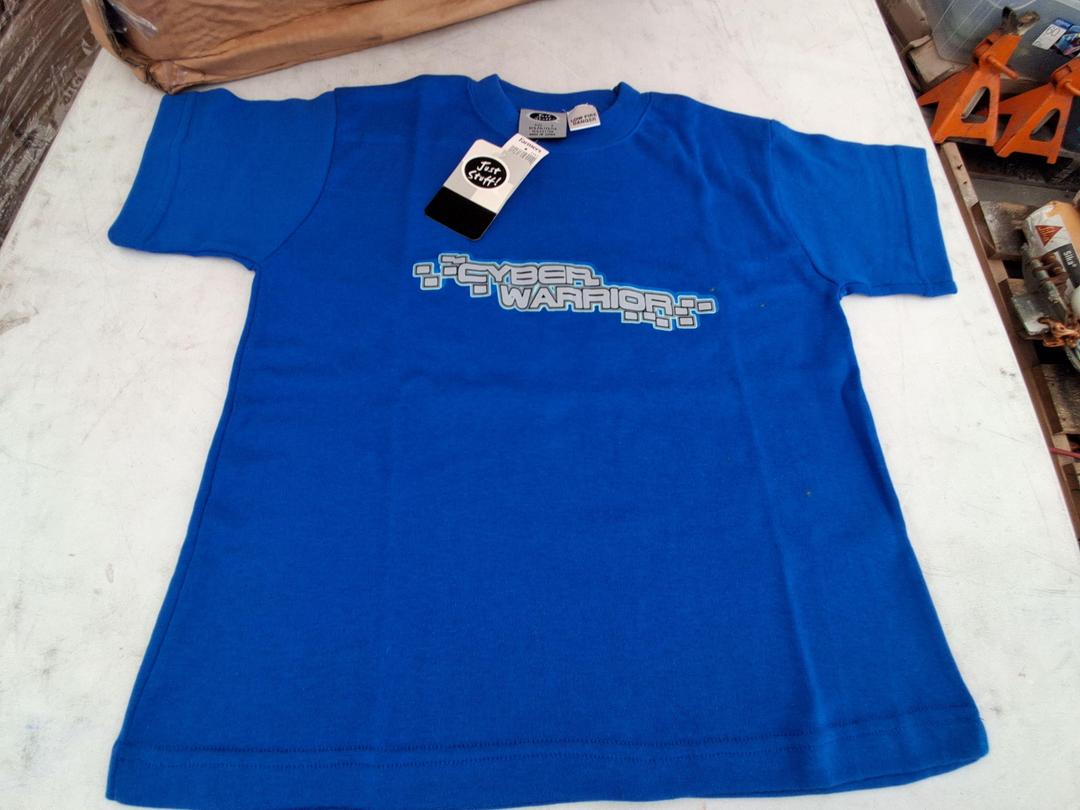 Photo '4' of Cyber Warriors Shirt Size 8 Blue Photo '4' of Cyber Warriors Shirt Size 8 Blue
