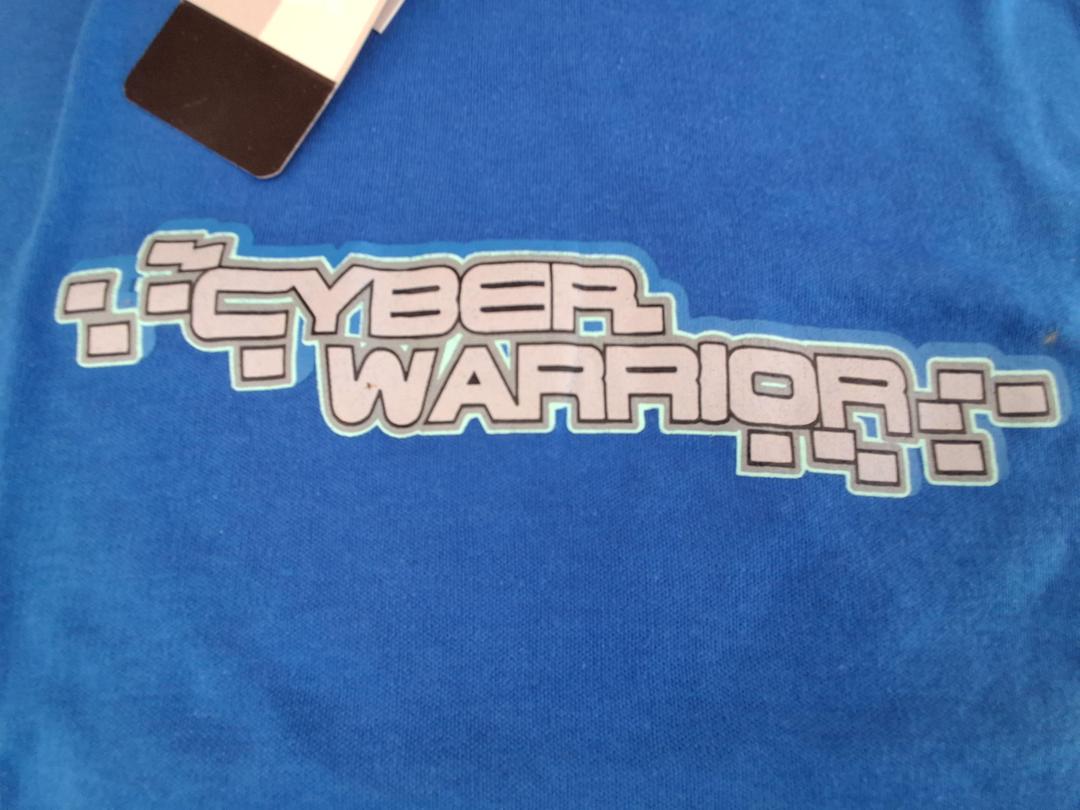 Photo '2' of Cyber Warriors Shirt Size 12 Blue Photo '2' of Cyber Warriors Shirt Size 12 Blue