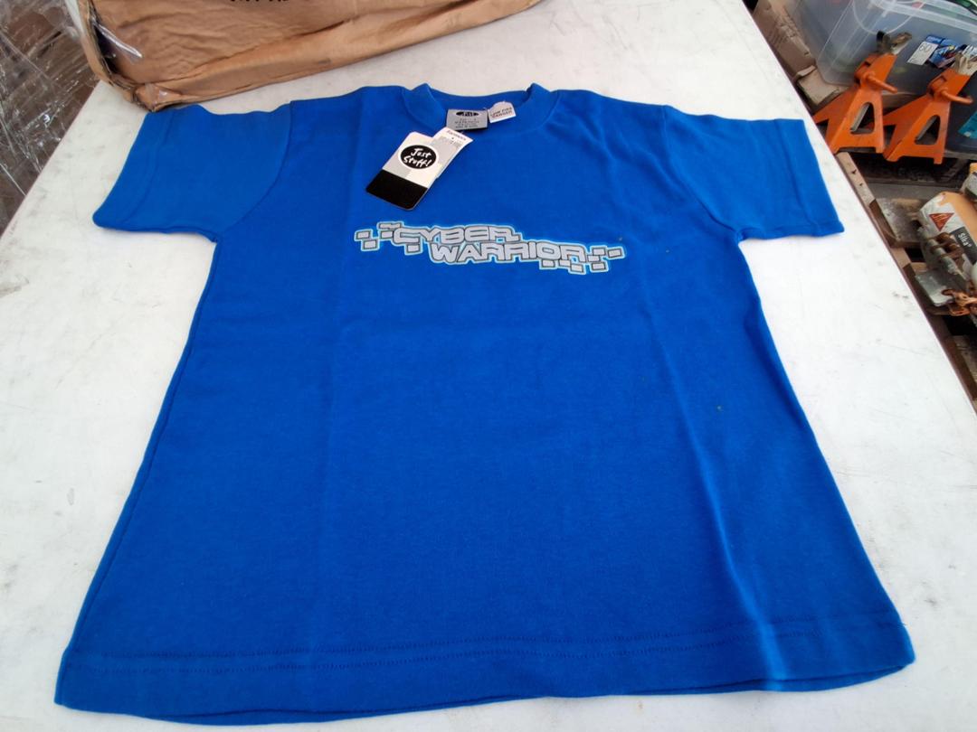 Photo '3' of Cyber Warriors Shirt Size 12 Blue Photo '3' of Cyber Warriors Shirt Size 12 Blue