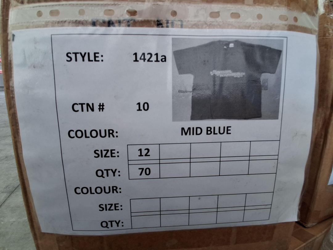 Photo '4' of Cyber Warriors Shirt Size 12 Blue Photo '4' of Cyber Warriors Shirt Size 12 Blue