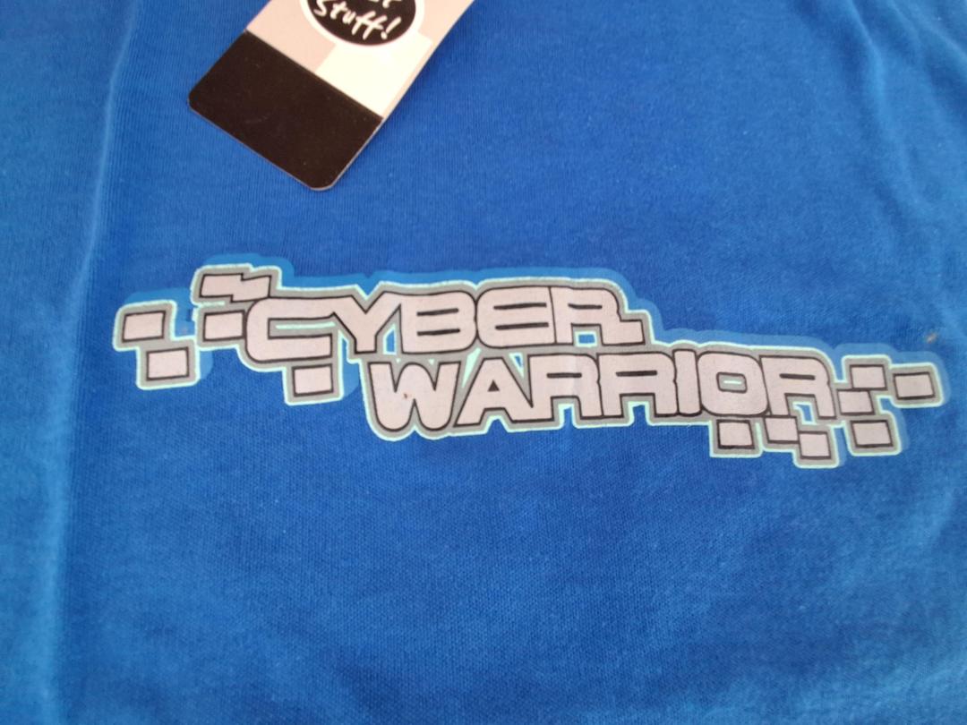 Photo '2' of Cyber Warriors Shirt Size 12 Blue