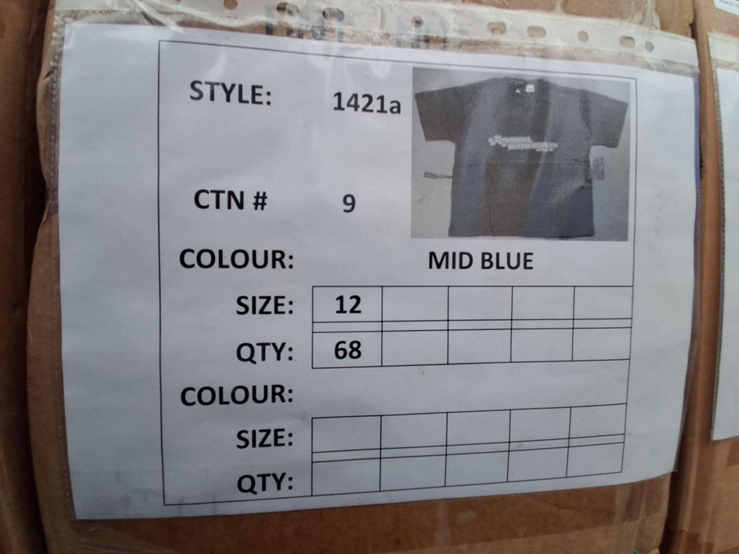 Photo '5' of Cyber Warriors Shirt Size 12 Blue