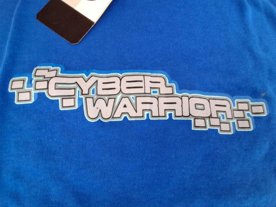 Photo '4' of Cyber Warriors Shirt Size 12 Blue