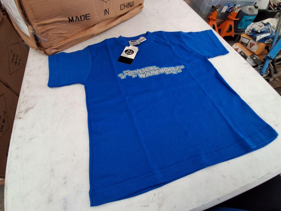 Photo '3' of Cyber Warriors Shirt Size 8/12 Blue
