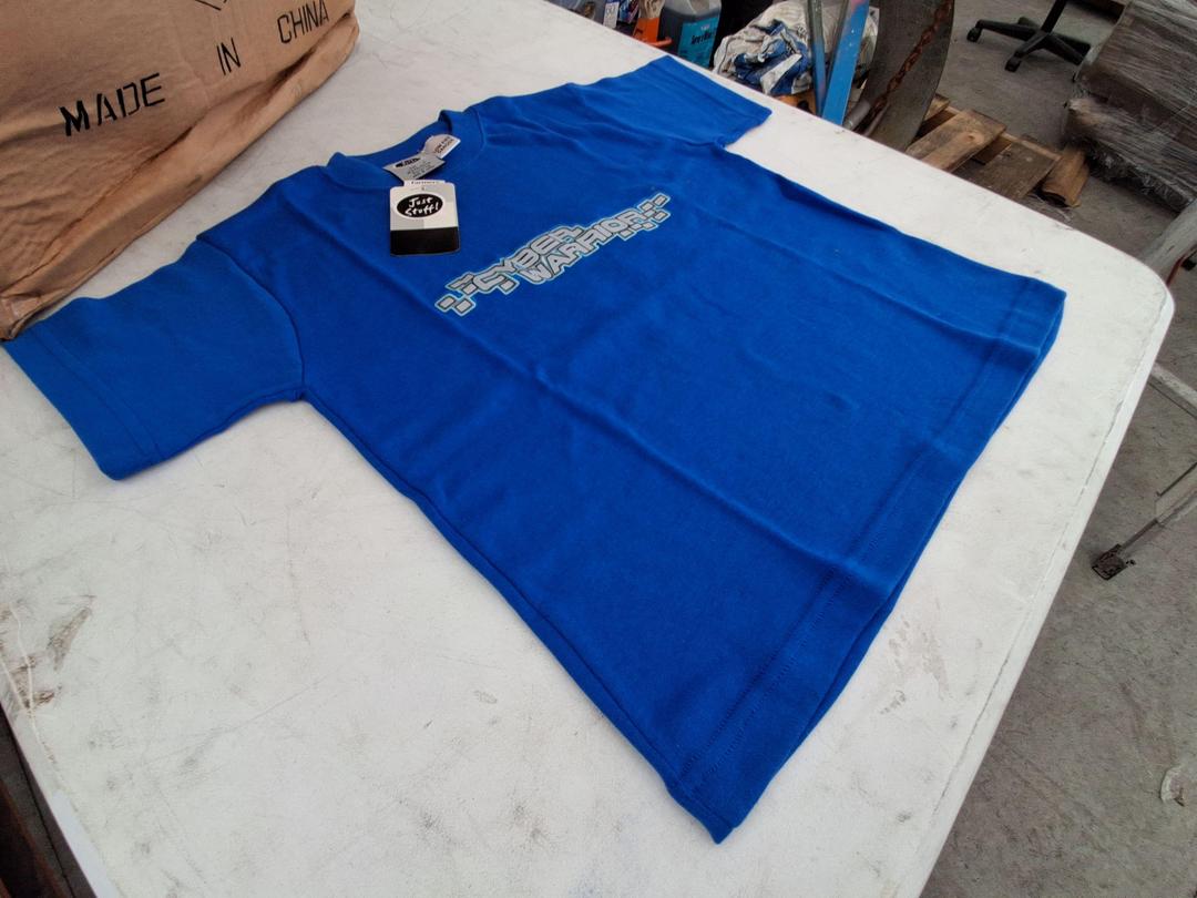 Photo '3' of Cyber Warriors Shirt Size 10 Blue Photo '3' of Cyber Warriors Shirt Size 10 Blue
