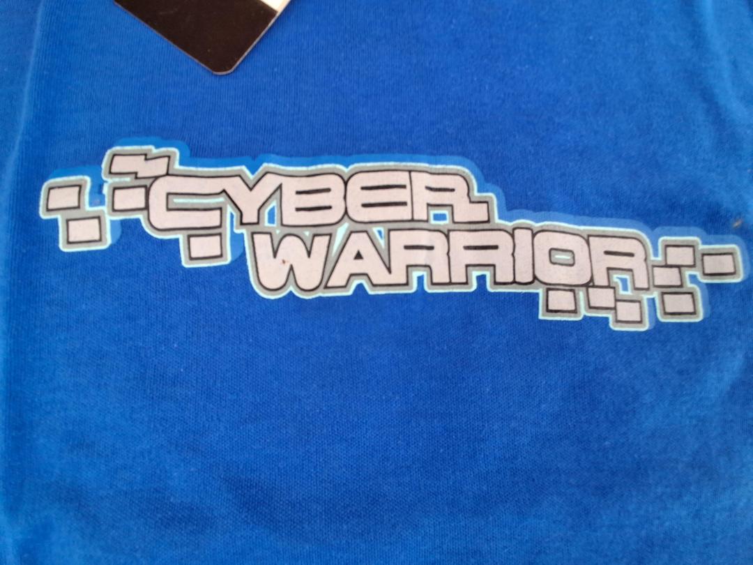 Photo '2' of Cyber Warriors Shirt Size 12 Blue Photo '2' of Cyber Warriors Shirt Size 12 Blue