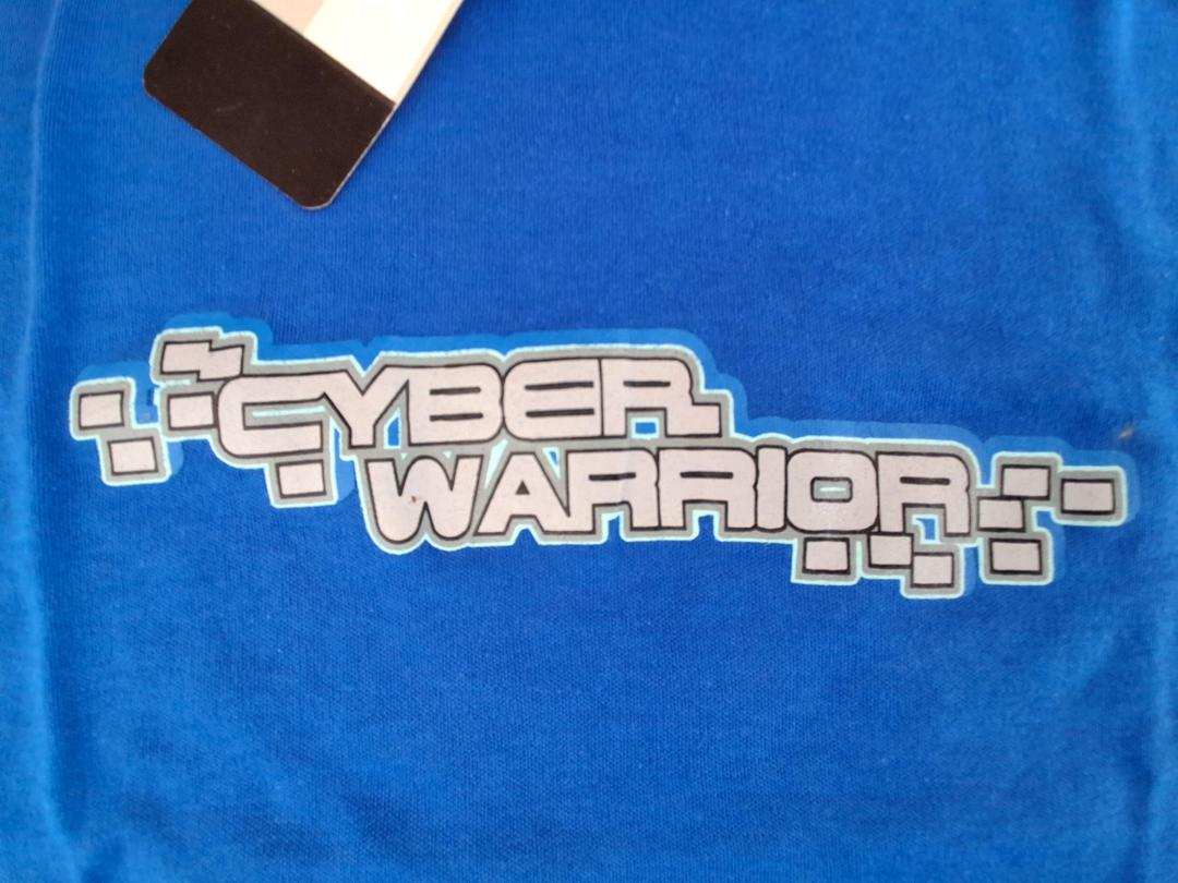 Photo '2' of Cyber Warriors Shirt Size 10 Blue Photo '2' of Cyber Warriors Shirt Size 10 Blue