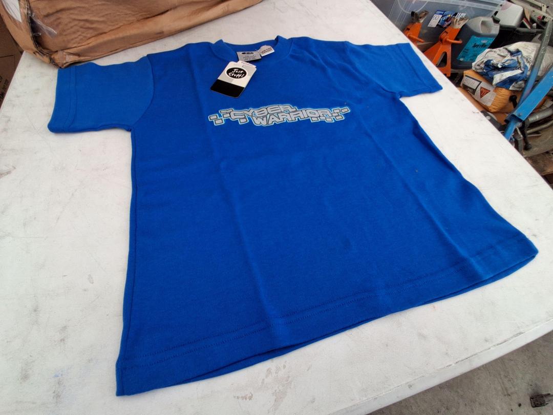 Photo '3' of Cyber Warriors Shirt Size 10 Blue Photo '3' of Cyber Warriors Shirt Size 10 Blue
