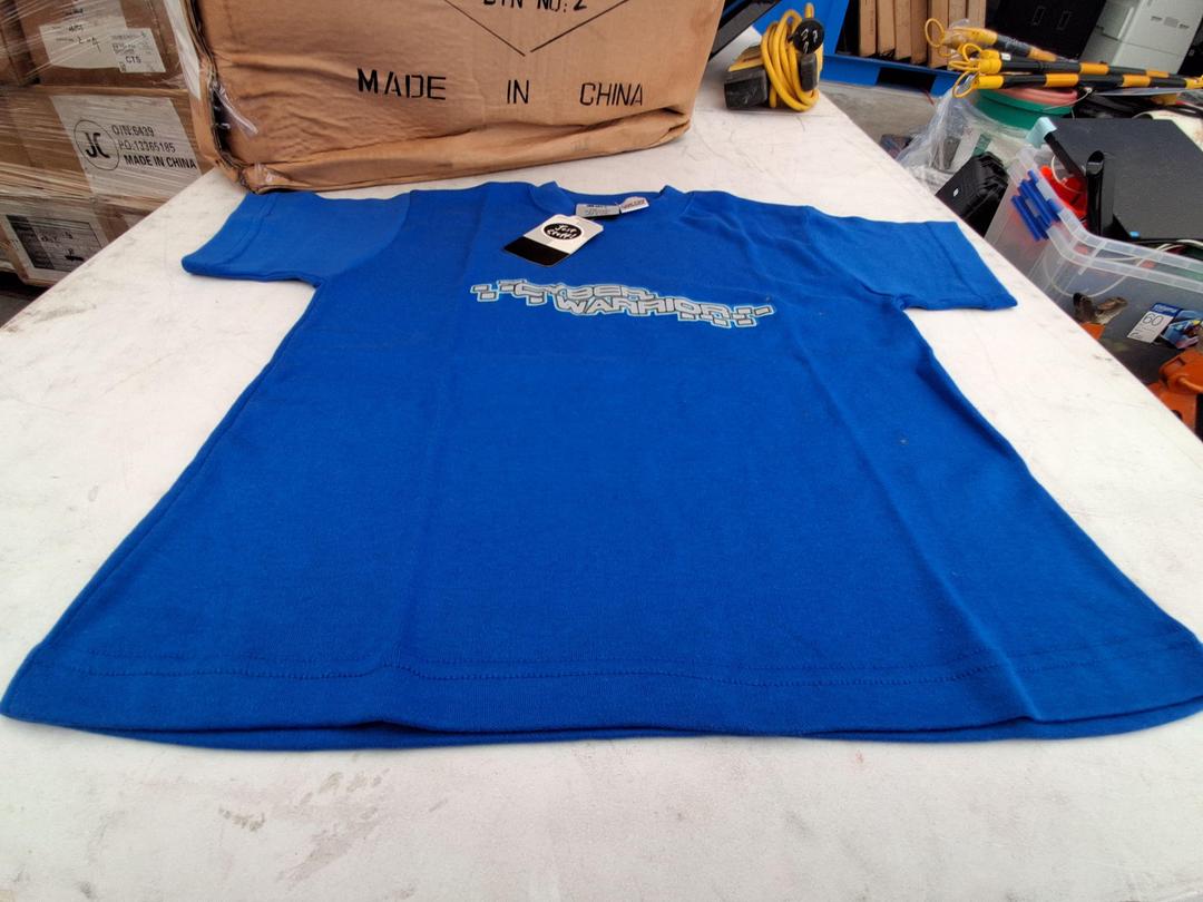 Photo '3' of Cyber Warriors Shirt Size 8 Blue Photo '3' of Cyber Warriors Shirt Size 8 Blue