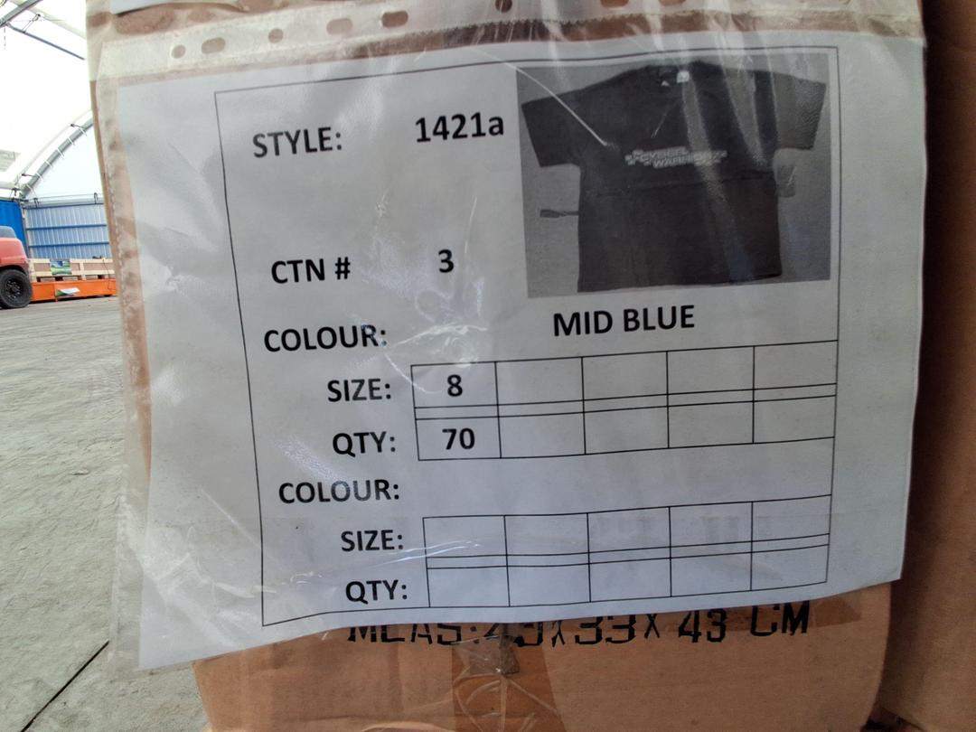 Photo '4' of Cyber Warriors Shirt Size 8 Blue Photo '4' of Cyber Warriors Shirt Size 8 Blue