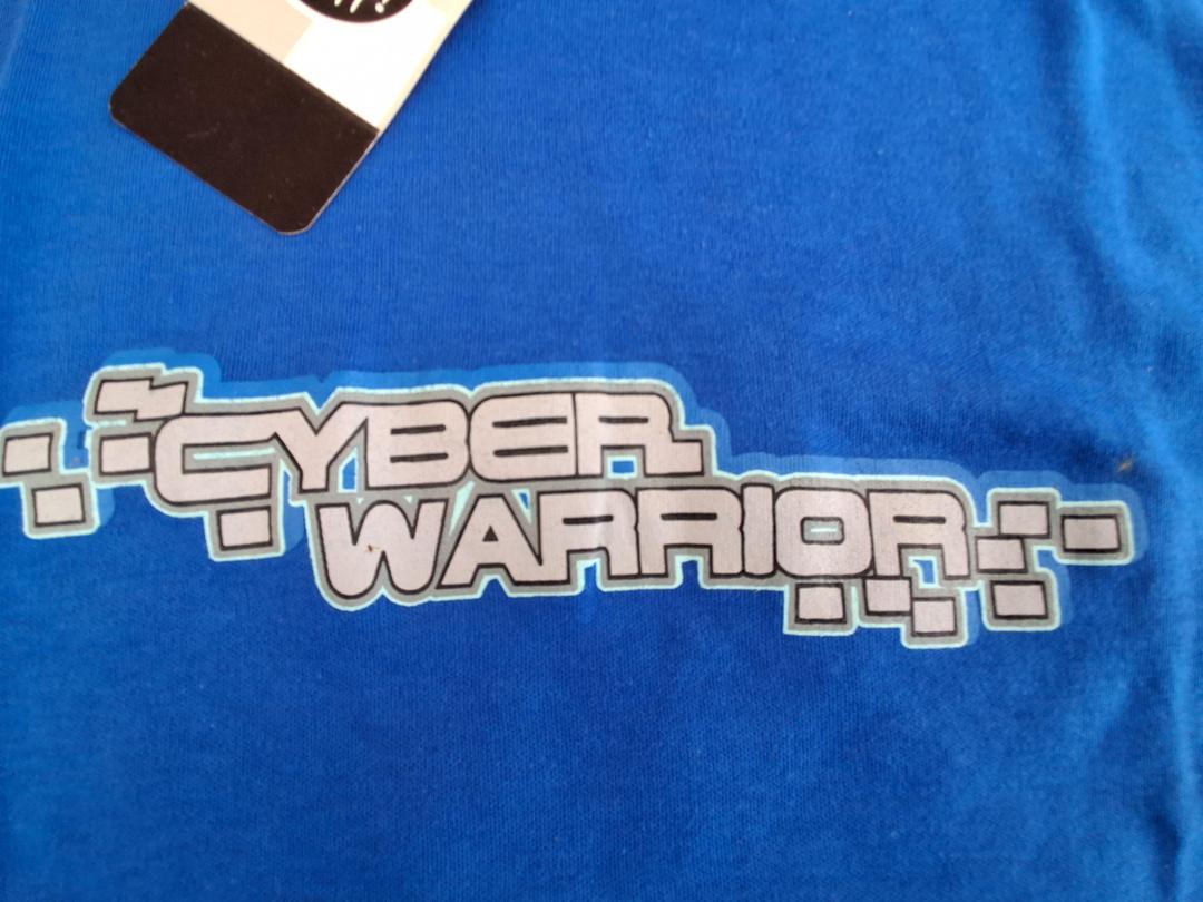 Photo '2' of Cyber Warriors Shirt Size 14 Blue Photo '2' of Cyber Warriors Shirt Size 14 Blue