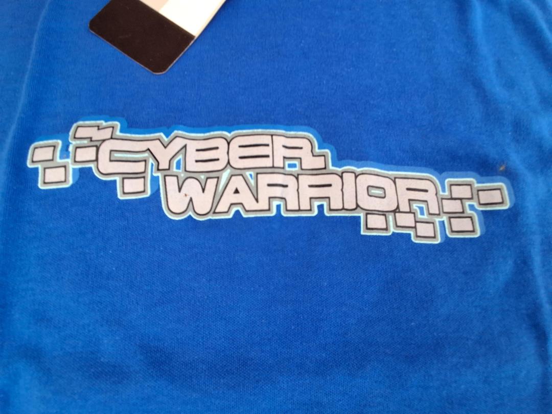 Photo '2' of Cyber Warriors Shirt Size 8 Blue Photo '2' of Cyber Warriors Shirt Size 8 Blue