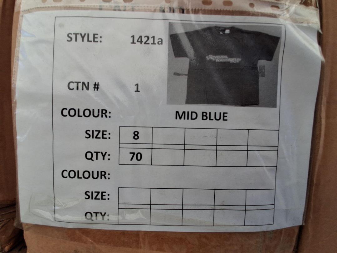 Photo '4' of Cyber Warriors Shirt Size 8 Blue Photo '4' of Cyber Warriors Shirt Size 8 Blue