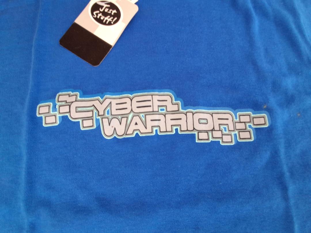 Photo '2' of Cyber Warriors Shirt Size 8 Blue Photo '2' of Cyber Warriors Shirt Size 8 Blue
