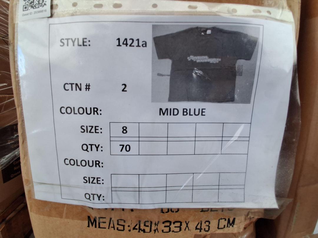 Photo '4' of Cyber Warriors Shirt Size 8 Blue Photo '4' of Cyber Warriors Shirt Size 8 Blue