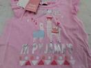 Thumbnail '3' of Pink SS Nighty "Llamas in Pyjamas" Size 4