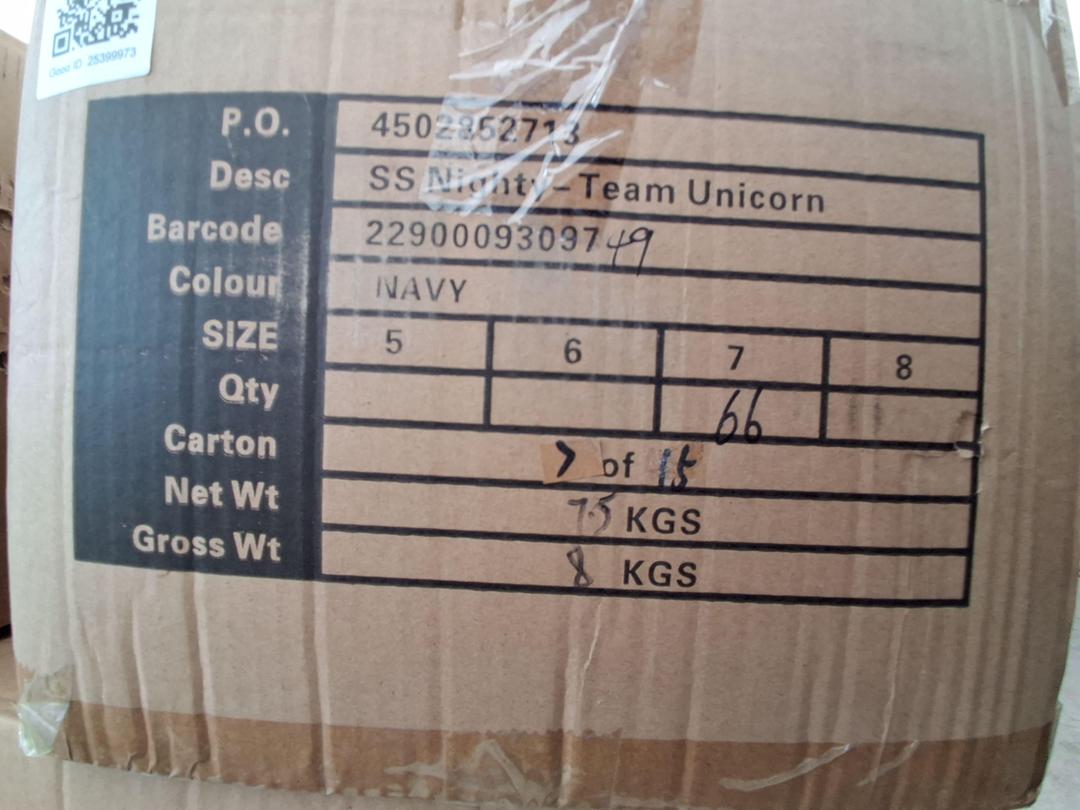 Photo '4' of Navy SS Nighty "Team Unicorn" Size 7