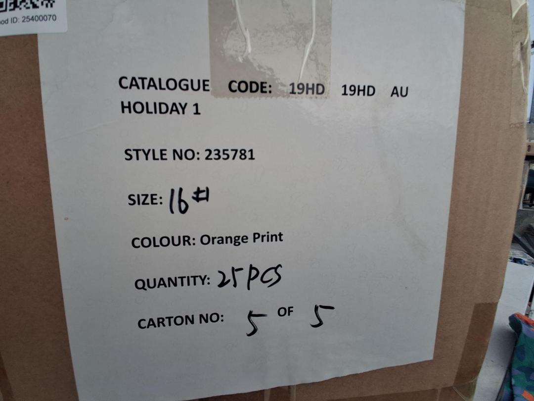 Photo '8' of Midi Skirt "Orange Print" Size 16 Photo '8' of Midi Skirt "Orange Print" Size 16