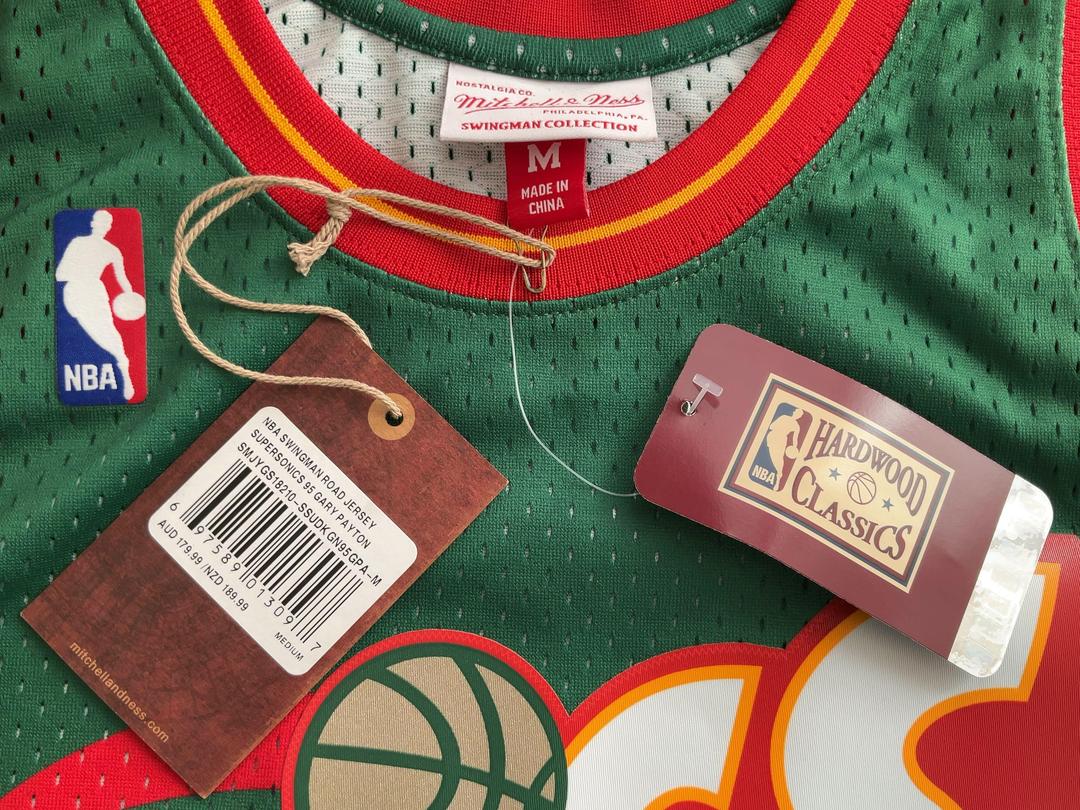 Photo '3' of NBA Swingman Jersey SuperSonics