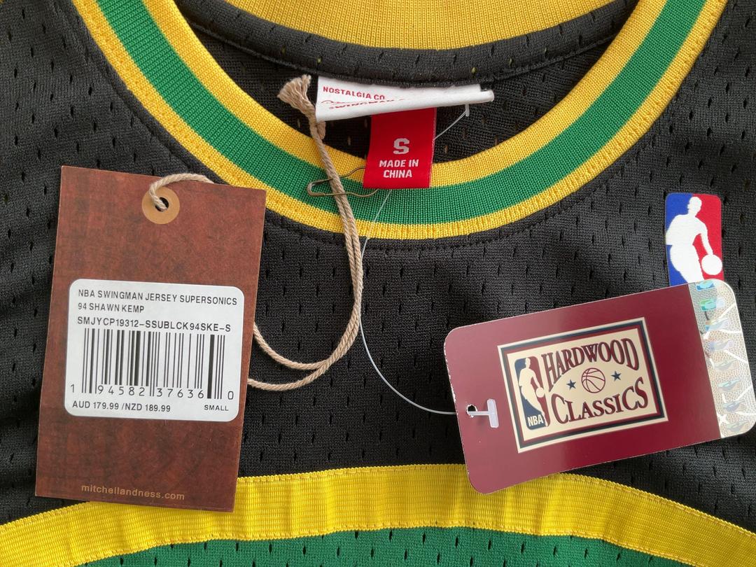 Photo '3' of NBA Swingman Jersey SuperSonics