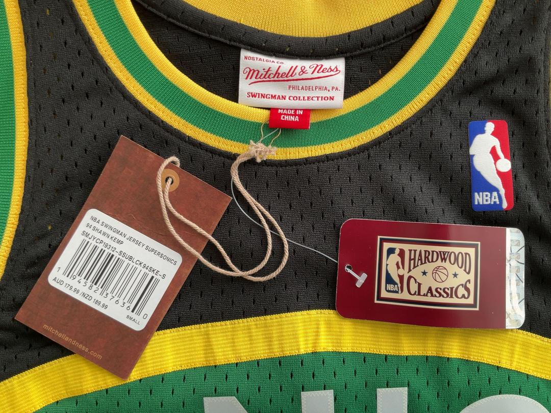 Photo '3' of NBA Swingman Jersey SuperSonics