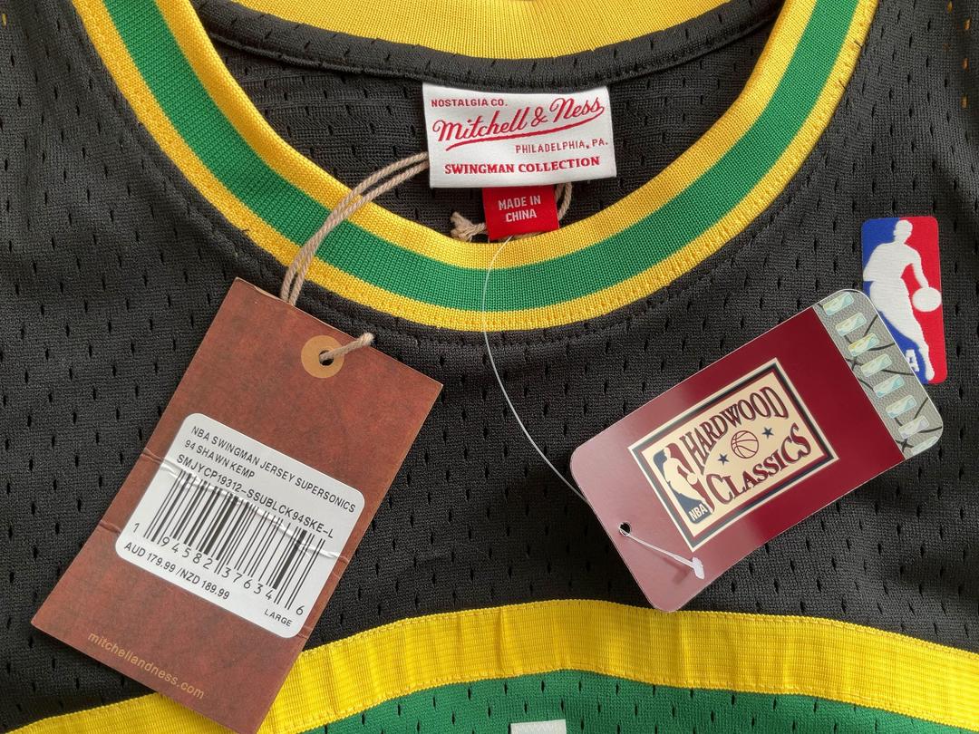 Photo '3' of NBA Swingman Jersey SuperSonics