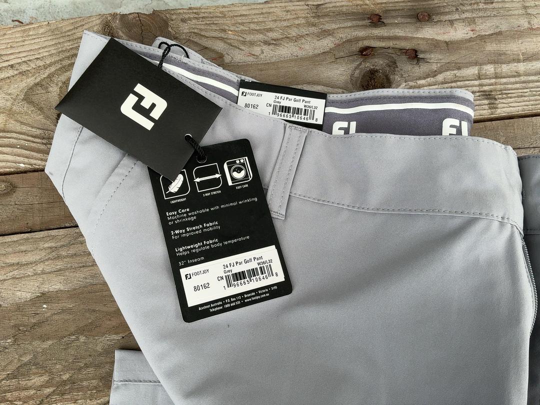 Photo '4' of Footjoy 24 FJ Par Golf Pant Grey Photo '4' of Footjoy 24 FJ Par Golf Pant Grey