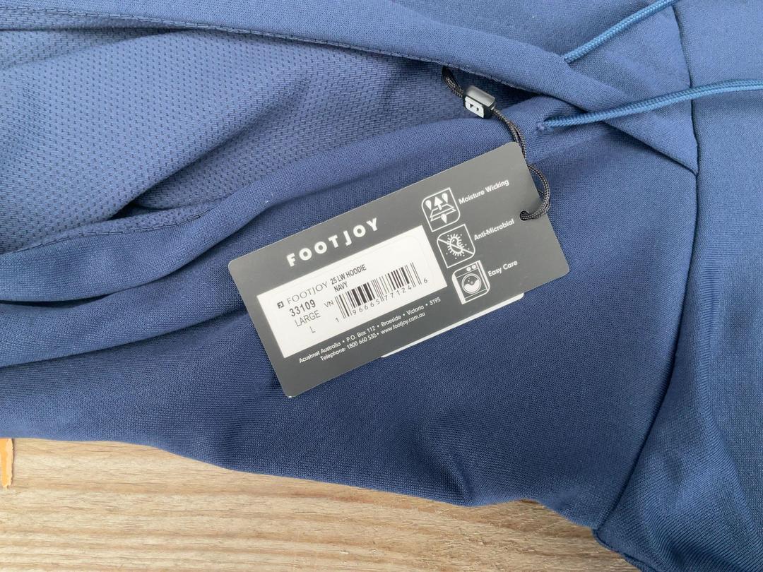 Photo '2' of Footjoy Navy Hoodie size L Photo '2' of Footjoy Navy Hoodie size L