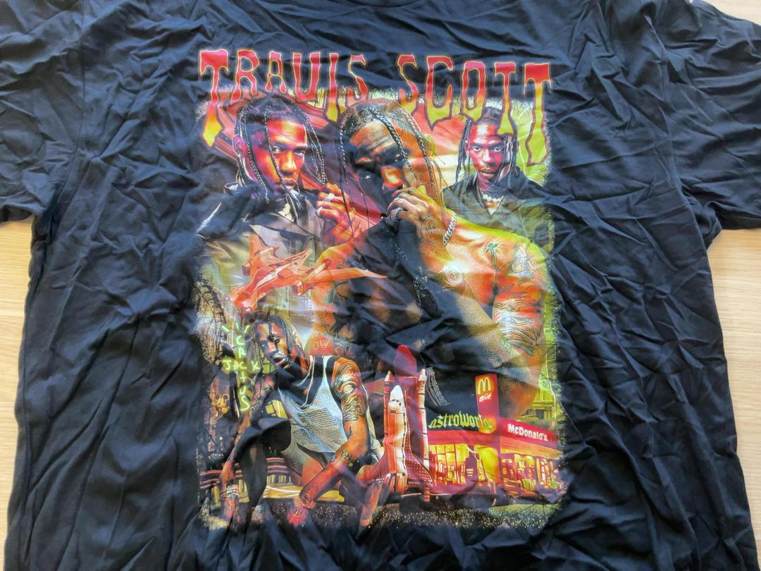 Photo '2' of AS Colour Travis Scott Printed T Shirt Photo '2' of AS Colour Travis Scott Printed T Shirt