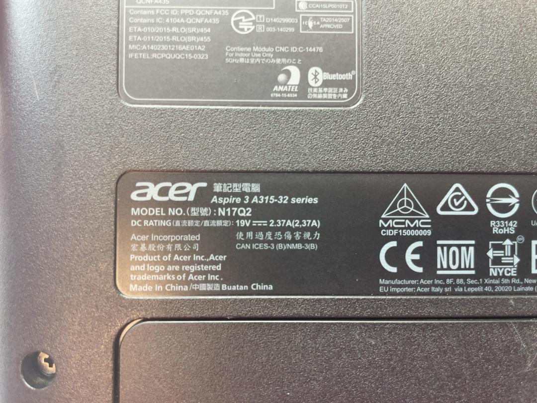 Photo '6' of Acer N17Q2 Laptop