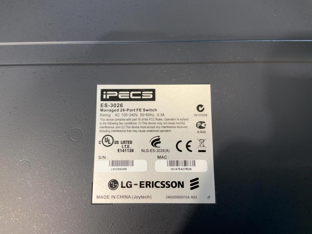 Photo '7' of LG - Ericsson Ethernet Switch