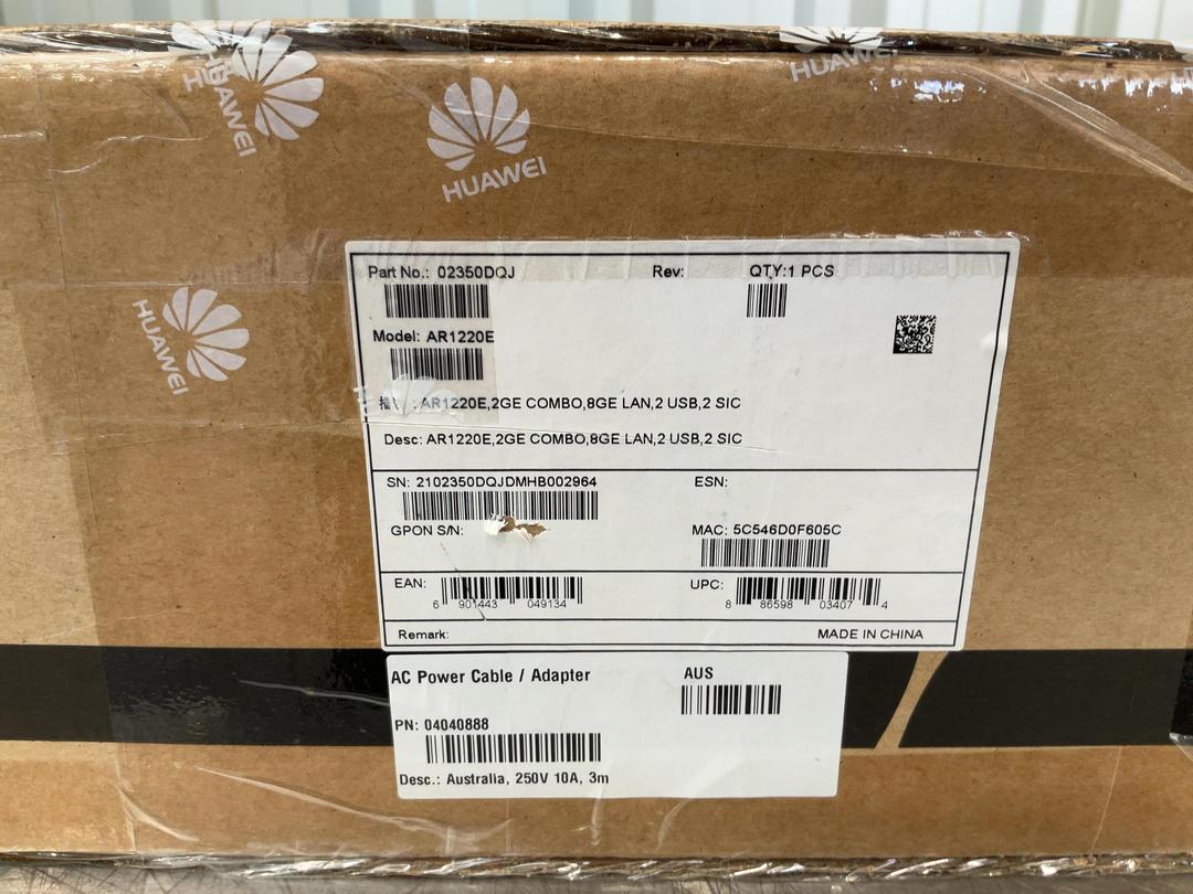 Photo '2' of Huawei AR1220E Enterprise Router