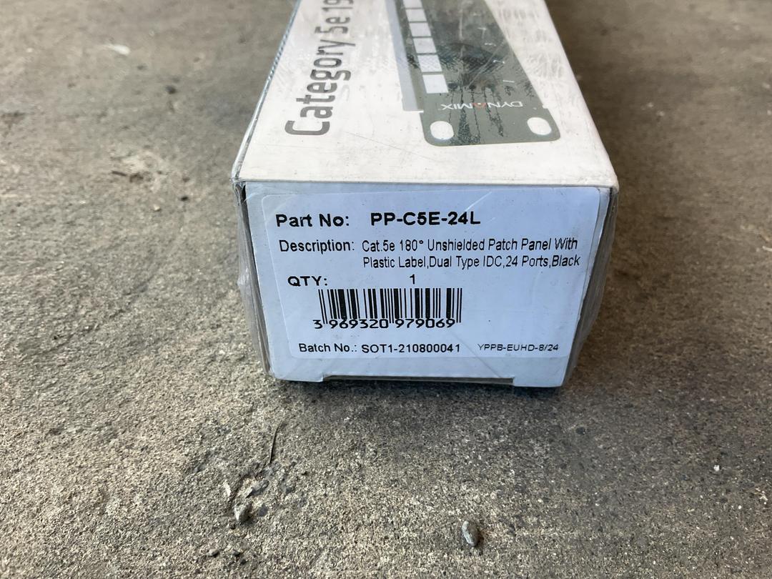 Photo '3' of Dynamix 5e 19” Unshielded Patch Panel