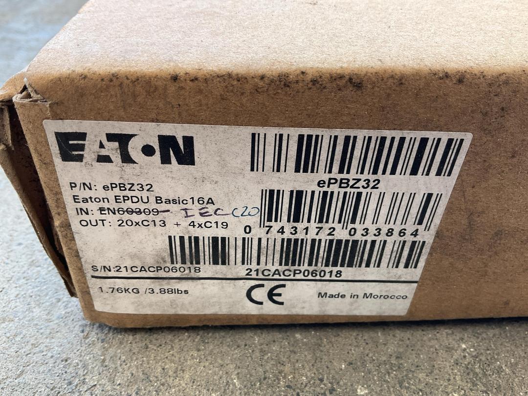Photo '3' of Eaton ePDU Basic 16A ePBZ32