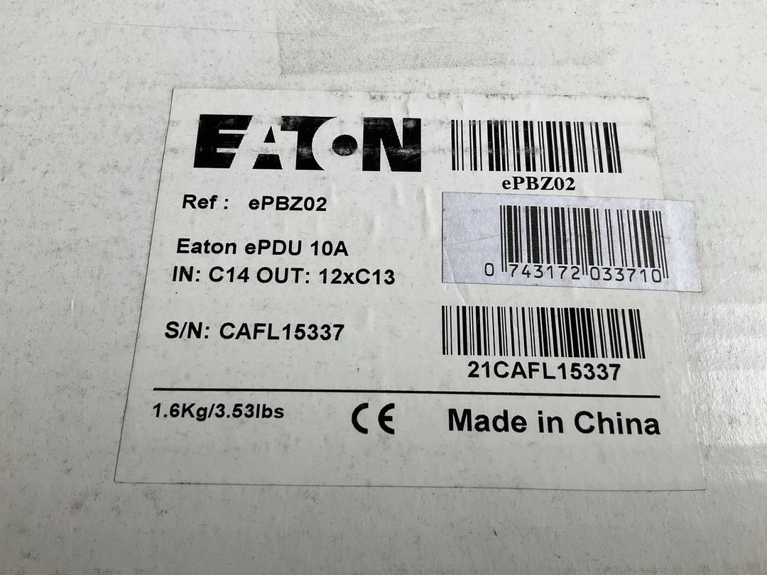 Photo '3' of Eaton ePBZ02 ePDU - Power Distribution Unit