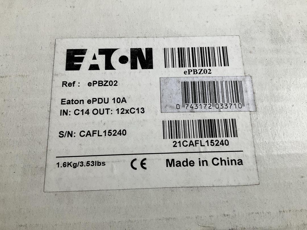 Photo '3' of Eaton ePBZ02 ePDU - Power Distribution Unit
