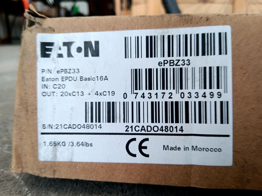 Photo '2' of Eaton ePDU Basic 16A ePBZ33