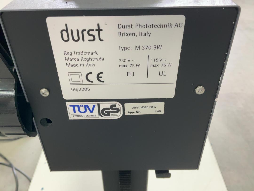 Photo '13' of Durst M 370 BW Enlarger Photo '13' of Durst M 370 BW Enlarger