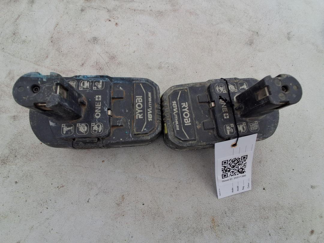 Photo '2' of 2x Ryobi Battery Photo '2' of 2x Ryobi Battery