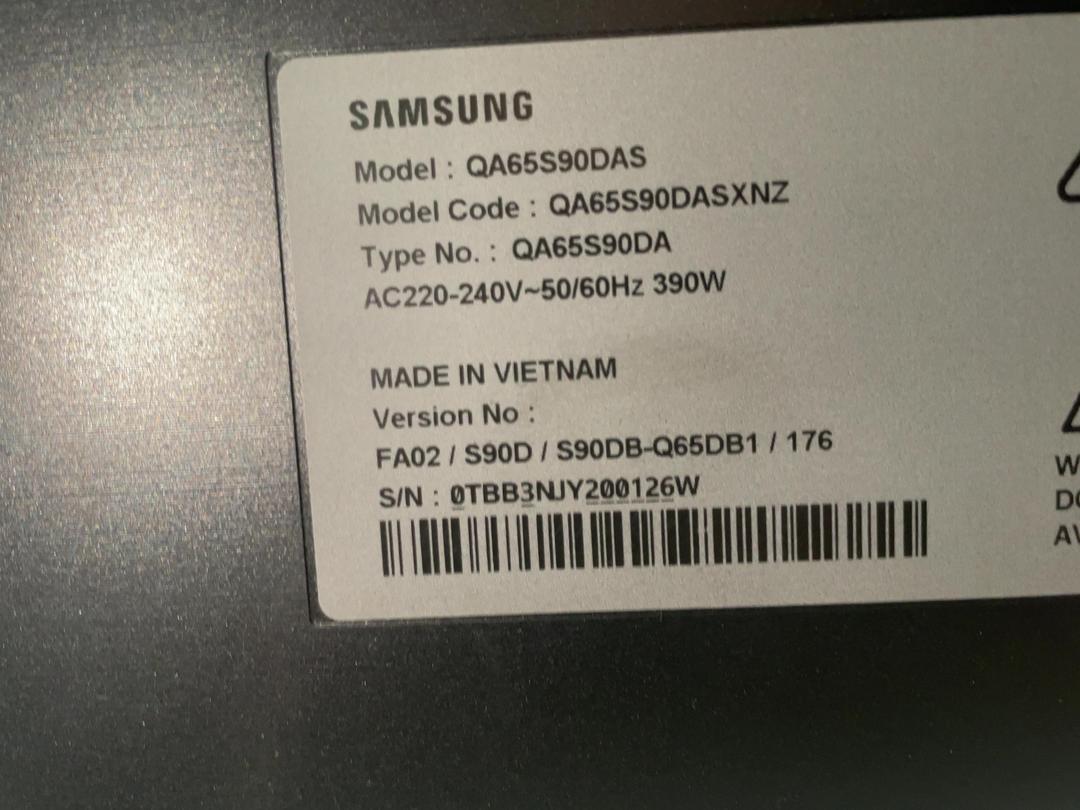 Photo '7' of Samsung S90D 4K OLED 65" TV