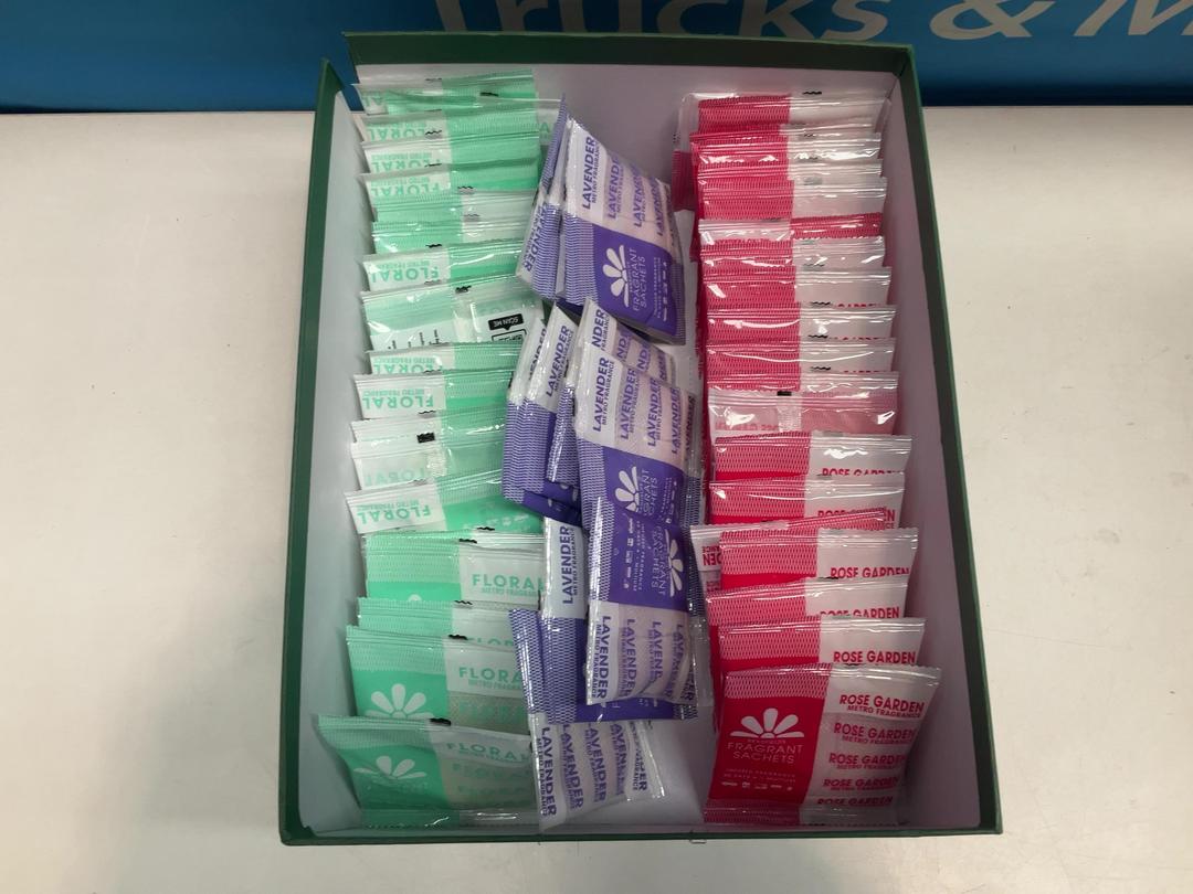 Photo '2' of Bulk Lot - Bradfield Infused Multi-Use Fragrance Sachets (50pce) - Mixed Photo '2' of Bulk Lot - Bradfield Infused Multi-Use Fragrance Sachets (50pce) - Mixed