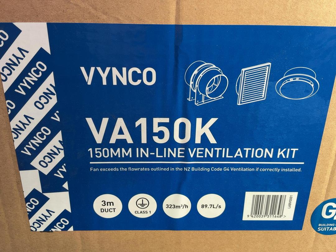 Photo '8' of Vynco VA150K Ventilation Kit Photo '8' of Vynco VA150K Ventilation Kit